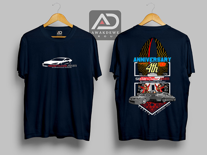 Kaos desain kustom